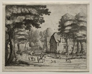 Die Steinbrücke von Jan van Goyen