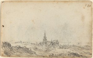Ansicht von Scheveningen [recto] von Jan van Goyen