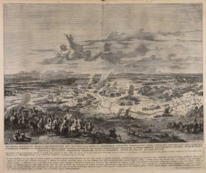 Genaues Abbild der Schlacht von Hochstet von Jan van Huchtenburgh