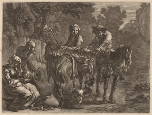 Räuber zu Pferd von Jan van Huchtenburgh