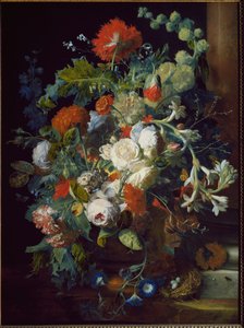 Stillleben. Blumenkorb von Jan van Huysum
