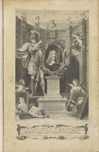 Allegorie auf Erzherzog Leopold Wilhelm von Österreich von Jan van Troyen