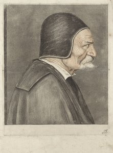 Büste eines alten Mannes, nach rechts von Jan van de Velde (IV)