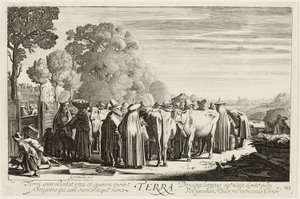 Erde, Platte eins aus Die vier Elemente von Jan van de Velde II