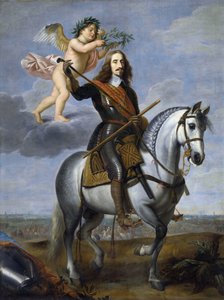 Reiterporträt von Erzherzog Leopold Wilhelm von Österreich (1614-1662) von Jan van den Hoecke