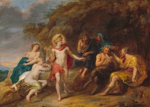 Das Urteil des Midas von Jan van den Hoecke
