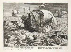 Jagd auf Meereskreaturen, Tafel 84, Illustration aus 