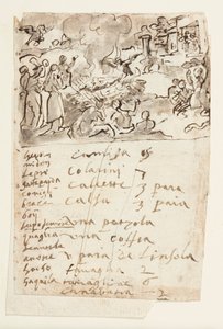 Tod der Frau von Sestos, aus Plinius