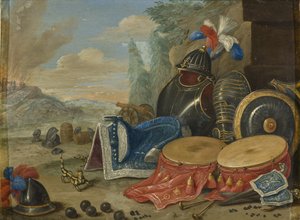 Kriegs-Embleme von Jan van the Elder Kessel