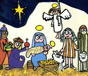 Schulkrippenspiel der Kinder, 2004