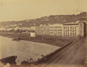 Neapel, von unserem Fenster im Hotel des Etrangers