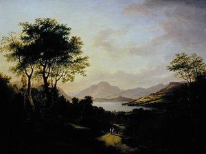 Weitreichender Blick auf Loch Lomond, in der Nähe von Dumbarton von Jane Nasmyth