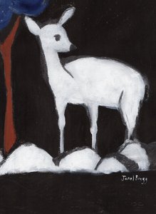 Hirsche aus dem Washington Park II, ca. 2017 von Janel Bragg