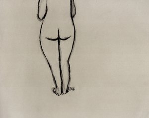 Weibliche Figur von hinten von Janel Bragg