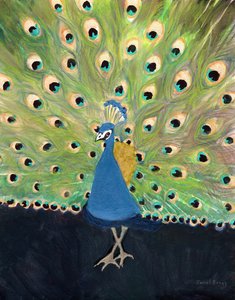 Pfau im Woodland Park Zoo von Janel Bragg