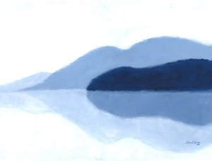 San Juan Islands Reflexionen, ca. 2021 von Janel Bragg