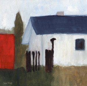 Schuppen in der 7th Street, ca. 2018 von Janel Bragg