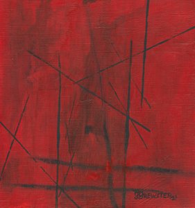 Abstrakte Rote Linien