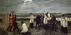 Hinrichtung ungarischer Offiziere durch die Österreicher in Arad, Ungarn am 6. Oktober 1849, 1893