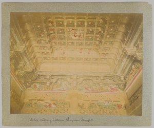 Deckendetail von Tōshō-gū, Nikko, Japan von Japanese Photographer