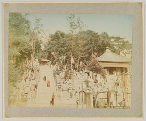 Friedhof von Kurodani, Kyoto, Japan von Japanese Photographer