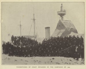 Wechselfälle der Küsteninvasion im Feldzug von 1904