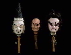 Banraku-Puppen