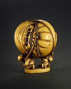 Daruma, Meiji-Periode (1868-1912) von Japanese School