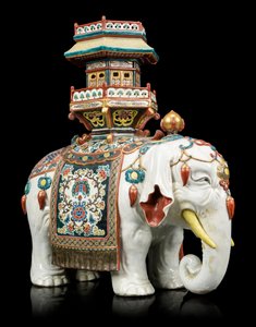 Kakiemon-Stil Elefant