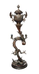 Koro, Meiji-Periode, spätes 19. Jahrhundert (Bronze) von Japanese School