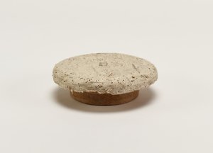 Deckel für den Mund eines Teeblatt-Aufbewahrungsglases, spätes 19. bis frühes 20. Jahrhundert