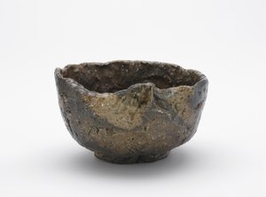 Servierschale, Shigaraki, Shiga-Präfektur, Edo-Zeit, 18. oder 19. Jahrhundert von Japanese School
