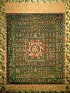 Taizo-kai Mandara, Kamakura-Periode (siehe auch 203662) von Japanese School