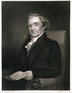 Noah Webster (1758-1843), graviert von Frederick W. Halpin (1805-80) von Jared Bradley Flagg