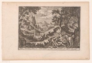 Landschaft mit der Geschichte vom barmherzigen Samariter von Jaspar de Isaac (attributed to)