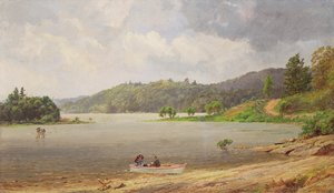 Am Wawayanda-See, New Jersey von Jasper Francis Cropsey