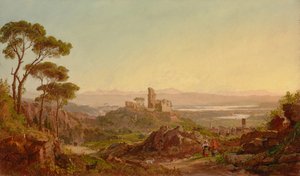 Ruinen in Narni, Italien 1875