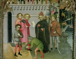 Das wunderbare Kornvermehrung, (Detail) von Jaume Cabrera