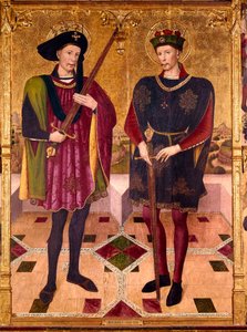 Heiliger Abdon und Heiliger Sennen, Märtyrer, die um 303 in Rom unter den Verfolgungen von Kaiser Diokletian (245-313) gegen Christen starben