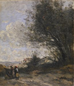 Das Fischerhaus von Jean-Baptiste-Camille Corot