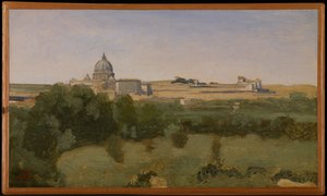 Blick auf Rom vom Monte Pincio von Jean-Baptiste-Camille Corot