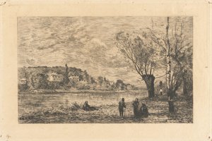 Ville d’Avray von Jean-Baptiste-Camille Corot