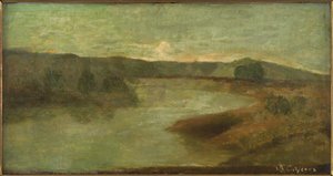 Fluss, Italien, zwischen 1856 und 1862