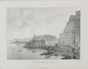 Reise nach Italien im Jahr 1822 von Jean-Baptiste Isabey