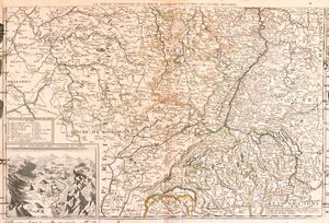 Frankreich (Region: Obere Normandie, Île-de-France, Champagne-Ardenne, Rhône-Alpes, Burgund, Auvergne, Centre), Belgien (südliche Wallonische Region), Luxemburg, Deutschland (Rheinland-Pfalz, Saarland, Baden-Württemberg), Schweiz (Kanton: Thurgau, Appenzel