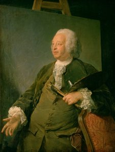 Porträt von Jean-Baptiste Oudry, ca. 1753 von Jean Baptiste Perronneau