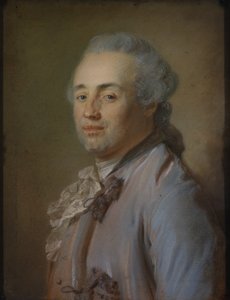 Unbekannter Mann, früher genannt Marquis de Marigny von Jean-Baptiste Perronneau