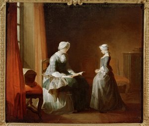 Eine anständige Erziehung von Jean-Baptiste Simeon Chardin