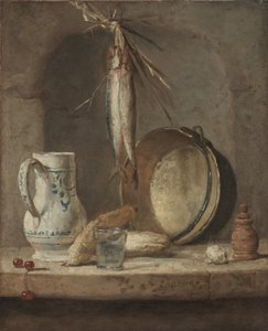 Stillleben mit Heringen, ca. 1735