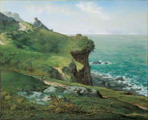 Klippen von Gréville von Jean Francois Millet